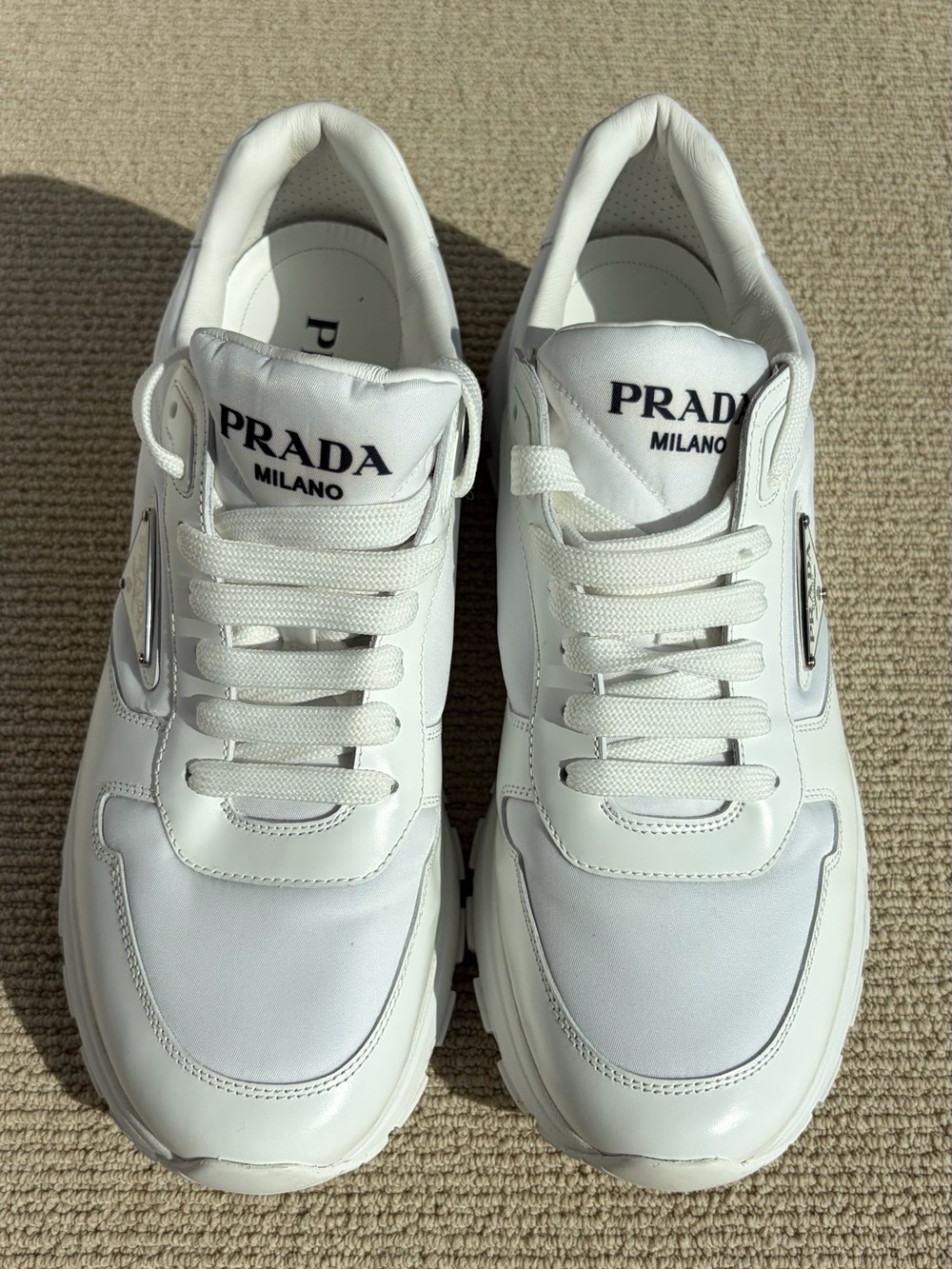 Prada Downtown Sneakers
White Leather (US Men’s 8.5) - Picture 3 of 10